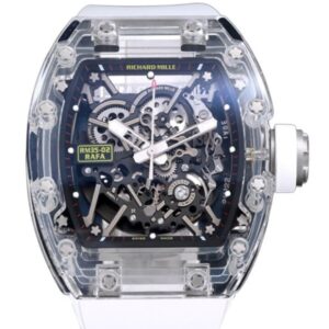 리차드밀 RM035 41mm 'Crystal Clear' Crystal Rubber Strap Skeletonized Dial[SONIC]