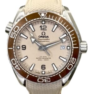 오메가 씨마스터 Planet Ocean 43.5mm 215.32.44.21.09.001 Pink Rubber Strap Arabic Numerals Pink Dial[VS]