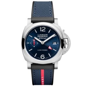 파네라이 루미노르 Luna Rossa 40mm PAM01404 Steel Rubber Strap Blue Dial[VS]