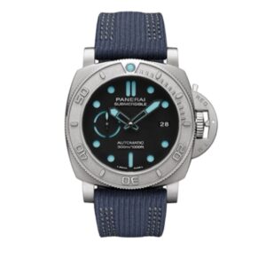 파네라이 섭머저블 47mm PAM00985 Titanium Canvas Strap Black Dial[VS]