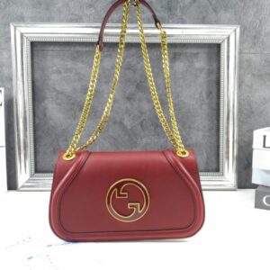 [국내배송]구찌 블론디 스몰 숄더백 앙코라 레드