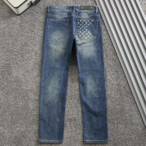 [국내배송]루이비통 2025FW 모노자가드 포켓포인트 스판 데님 워싱진