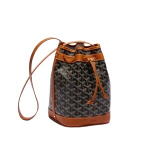 [프리미엄/해외배송]고야드 쁘띠 플로 버킷 백(블랙탄)