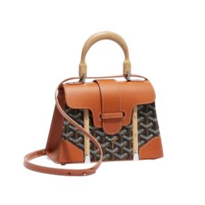 [프리미엄/해외배송]고야드 스트럭쳐 사이공 미니 백(블랙탄)