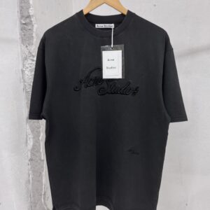 [국내배송]아크네 스튜디오 엠보 로고 워싱 티셔츠