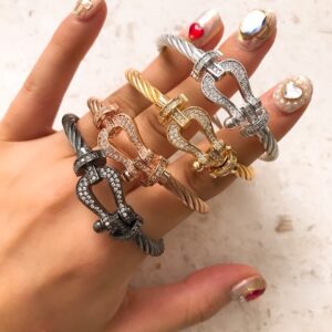 [국내배송]프레드 와이어팔찌 커스텀 가능 버전