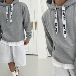 [국내배송]셀린느 끈루즈후드(그레이)