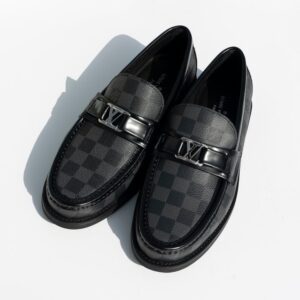 [국내배송]루이비통 메이저 다미에 가죽로퍼