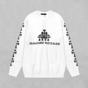 [국내배송]크롬하츠 트리플 크로스 자카드 니트 풀오버