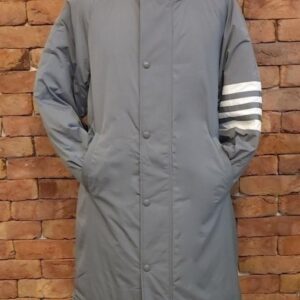 [국내배송]톰브라운 사선 후드 구스 롱패딩 (남녀공용)