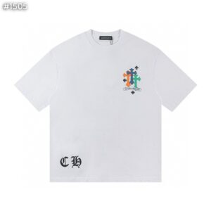 [국내배송]크롬하츠 플라워 아카이브 반팔 티셔츠