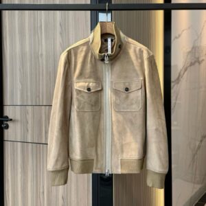 [국내배송]톰포드-TOM FORD 스웨이드 바이크 재킷 A-0561