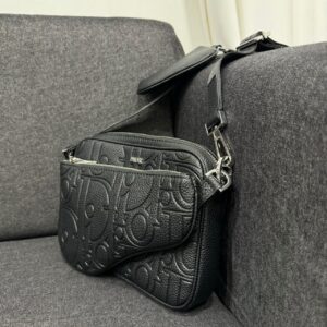 [국내배송]디올 새들 트리플 파우치백