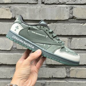 [국내배송]나이키 에어조던 1 로우 크롬하츠