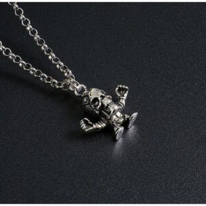 [국내배송]크롬하츠 다이아 포티 스컬 펜던트 네크리스