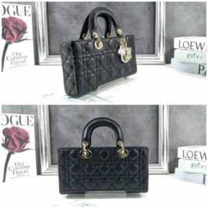 [국내배송]디올 Lady D-Joy 미디엄 백 까나쥬 양가죽