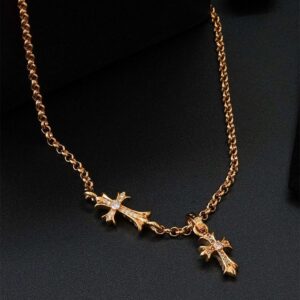 [국내배송]크롬하츠 남여공용 타이니 크로스 체인 파이널 페이먼트 네크리스