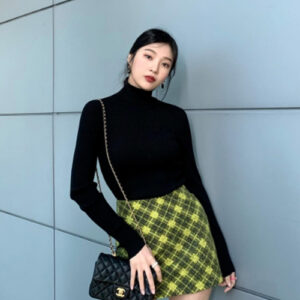 [조이]chanel 클래식 탑핸들 미니 플랩 백(블랙/금장/램스킨)