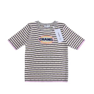 [국내배송]샤넬 리미티드 로고 멀티 컬러 반팔