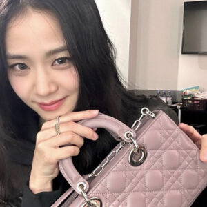 [지수]dior 레이디 디조이 미디엄 백(피오니 핑크/까나쥬/램스킨)