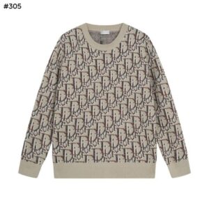 [국내배송]디올 24fw 오블리크 자카드 라운드 스웨터