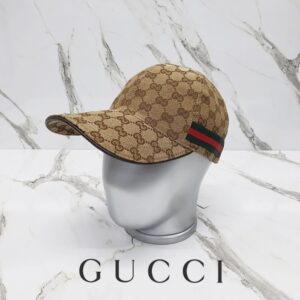 [국내배송]구찌 GG 캔버스 볼캡