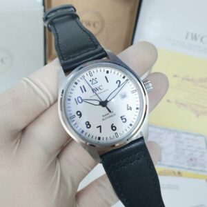 [국내배송]IWC 마크20 흰판 가죽밴드