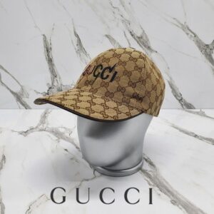 [국내배송]구찌 블레이드 자수로고 볼캡