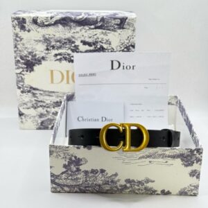 [국내배송]디올 새들 가죽 벨트(여성용)