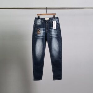 [국내배송]구찌 베어자수 워싱 청바지