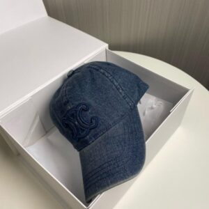 [국내배송]셀린느 코튼 프리옹프 데님 볼캡