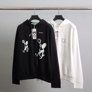 [국내배송]오프화이트 에어리언 후드티