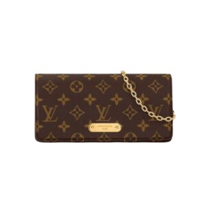 [프리미엄/해외배송]루이비통 월릿 온 체인 릴리(모노그램)