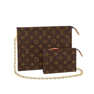 [프리미엄/해외배송]루이비통 토일레트리 파우치 온 체인(모노그램)