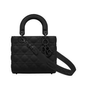 [탑티어/해외배송]디올 레이디 디올 ABC 스몰 백(울트라 매트 블랙/까나쥬/램스킨)