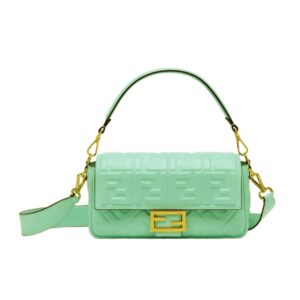 [프리미엄/해외배송]펜디 바게트 백 미디엄 FF(민트)