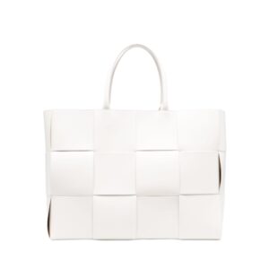 [프리미엄/해외배송]보테가 아르코 토트 백 미디엄(화이트)