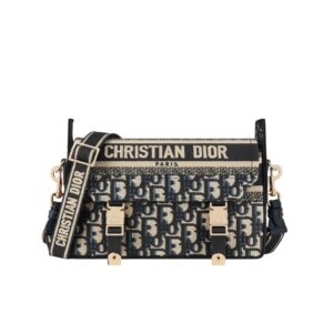 [탑티어/해외배송]디올 캠프 스몰 백(블루/오블리크 자카드)