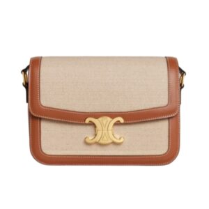 [프리미엄/해외배송]셀린느 내추럴 클래식 트리옹프백(내추럴/탠)