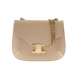 [프리미엄/해외배송]셀린느 트리옹프 베사체 체인 숄더백(베이지)
