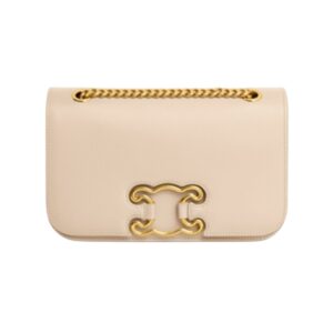 [프리미엄/해외배송]셀린느 트리옹프 프레임백 미디엄(베이지)