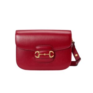 [프리미엄/해외배송]구찌 홀스빗 1955 스몰 숄더백(레드)